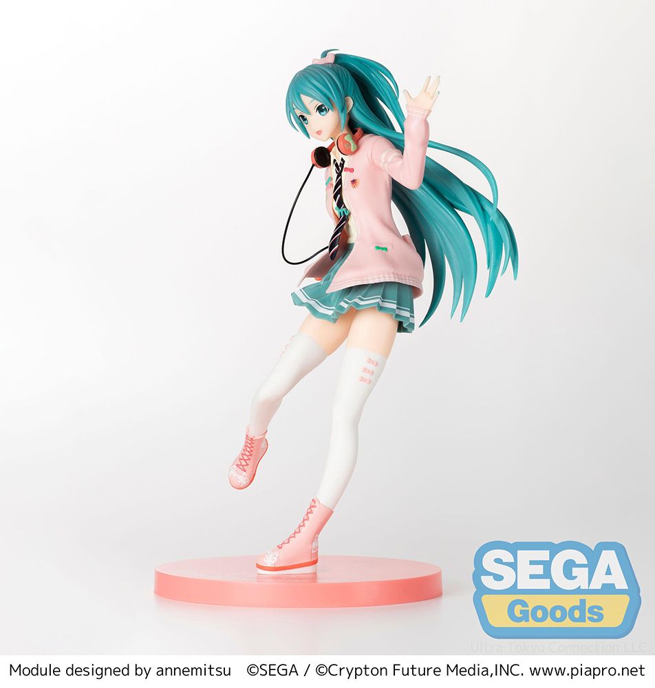 PRE-ORDER Sega - Hatsune Miku -Project DIVA- Arcade Future Tone SPM Figure - Hatsune Miku: Ribbon Girl [January 2025 Release]