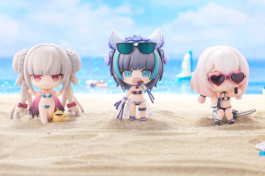 PRE-ORDER Hanabee - Azur Lane - Summer Swimsuit Chibi Figure Vol.2 [Set of 3]