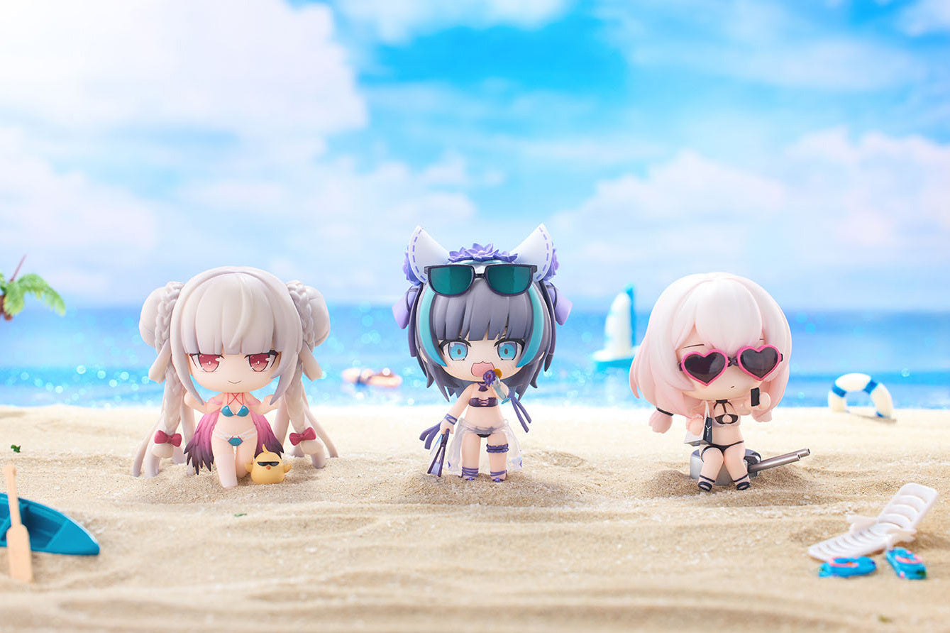 PRE-ORDER Hanabee - Azur Lane - Summer Swimsuit Chibi Figure Vol.2 [Set of 3]