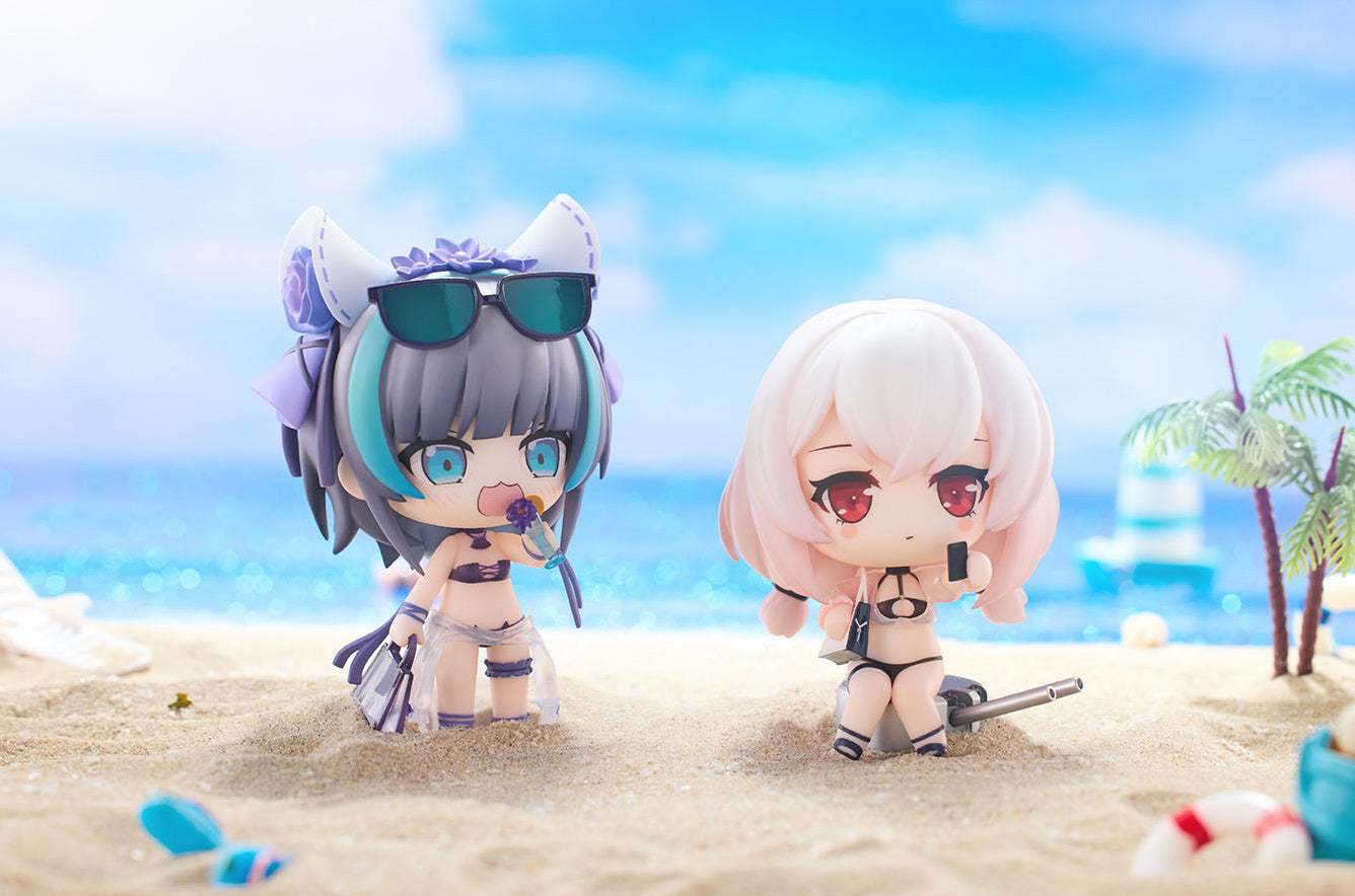 PRE-ORDER Hanabee - Azur Lane - Summer Swimsuit Chibi Figure Vol.2 [Set of 3]