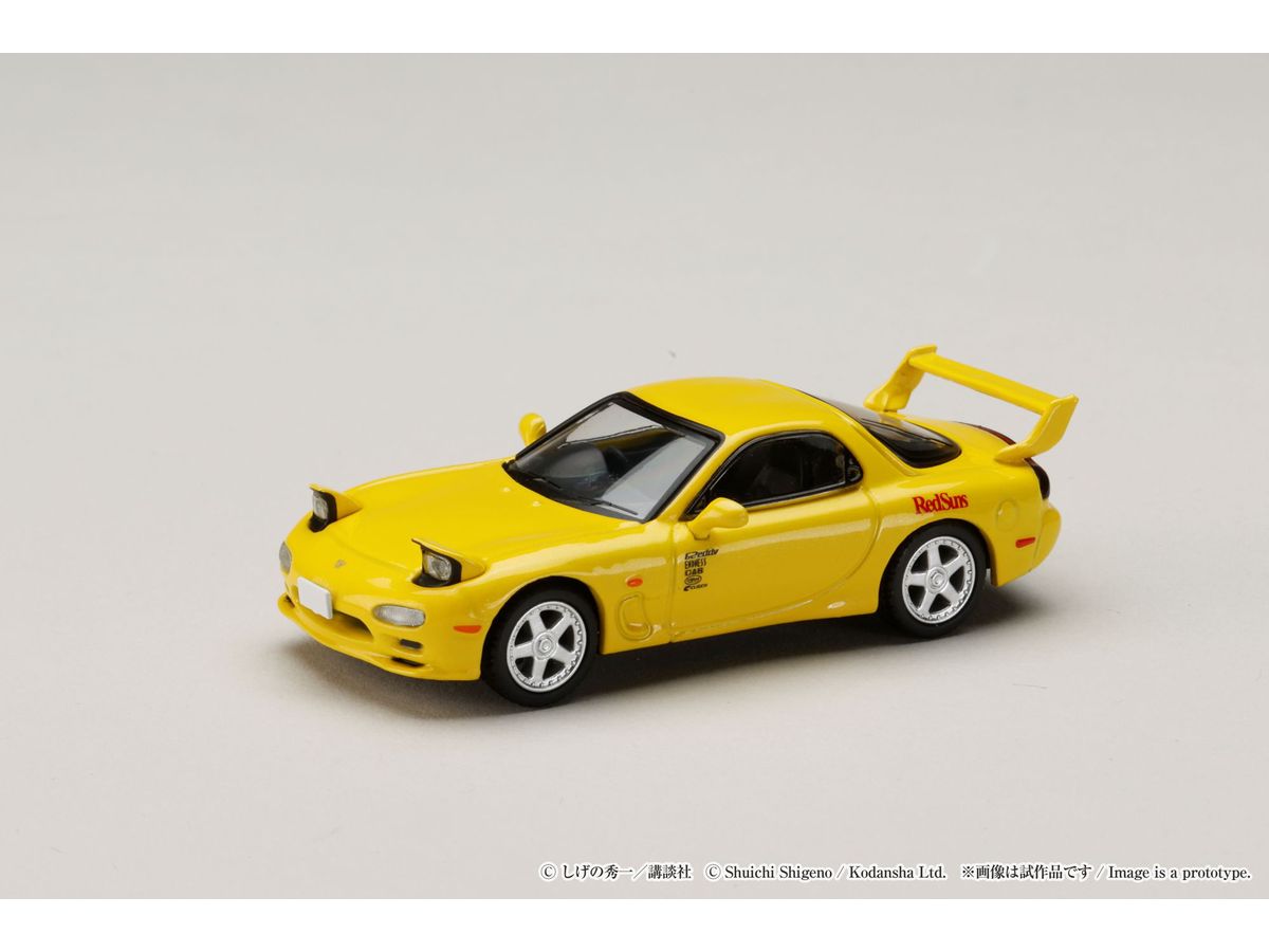 PRE-ORDER Hobby JAPAN - Initial D: Keisuke Takahashi VS Takumi Fujiwara - MAZDA RX-7 (FD3S) RedSuns 1/64 [LIMITED]