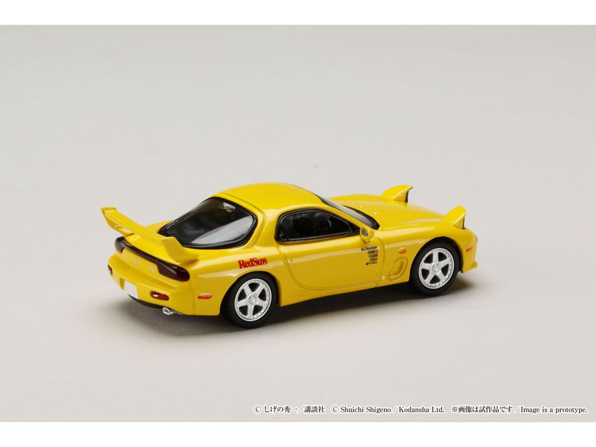 PRE-ORDER Hobby JAPAN - Initial D: Keisuke Takahashi VS Takumi Fujiwara - MAZDA RX-7 (FD3S) RedSuns 1/64 [LIMITED]