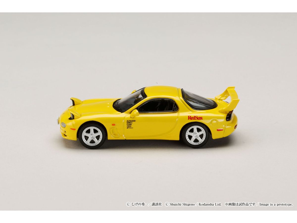 PRE-ORDER Hobby JAPAN - Initial D: Keisuke Takahashi VS Takumi Fujiwara - MAZDA RX-7 (FD3S) RedSuns 1/64 [LIMITED]