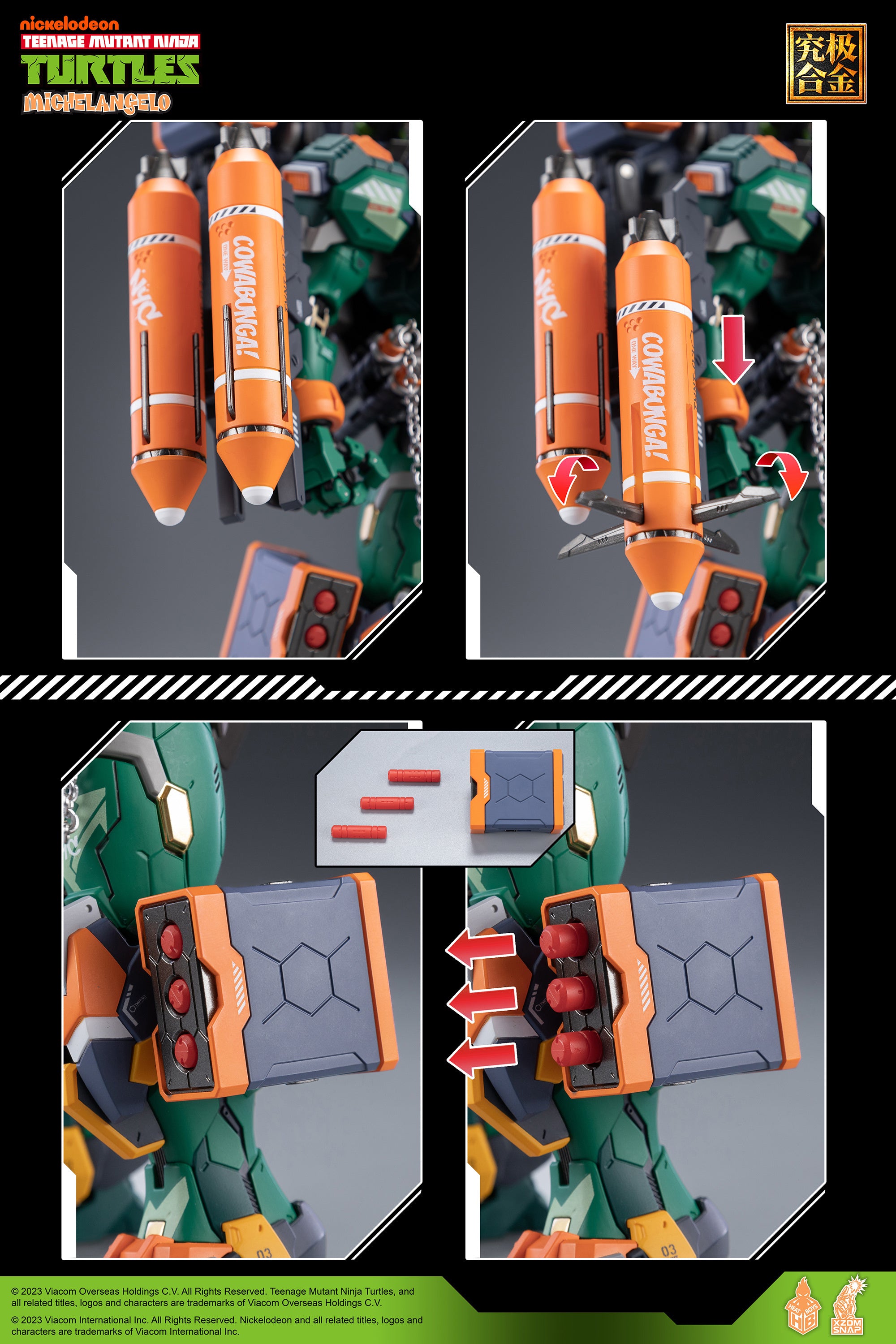 PRE-ORDER Heat Boys - Teenage Mutant Ninja Turtles - Michelangelo [September 2024 Release]