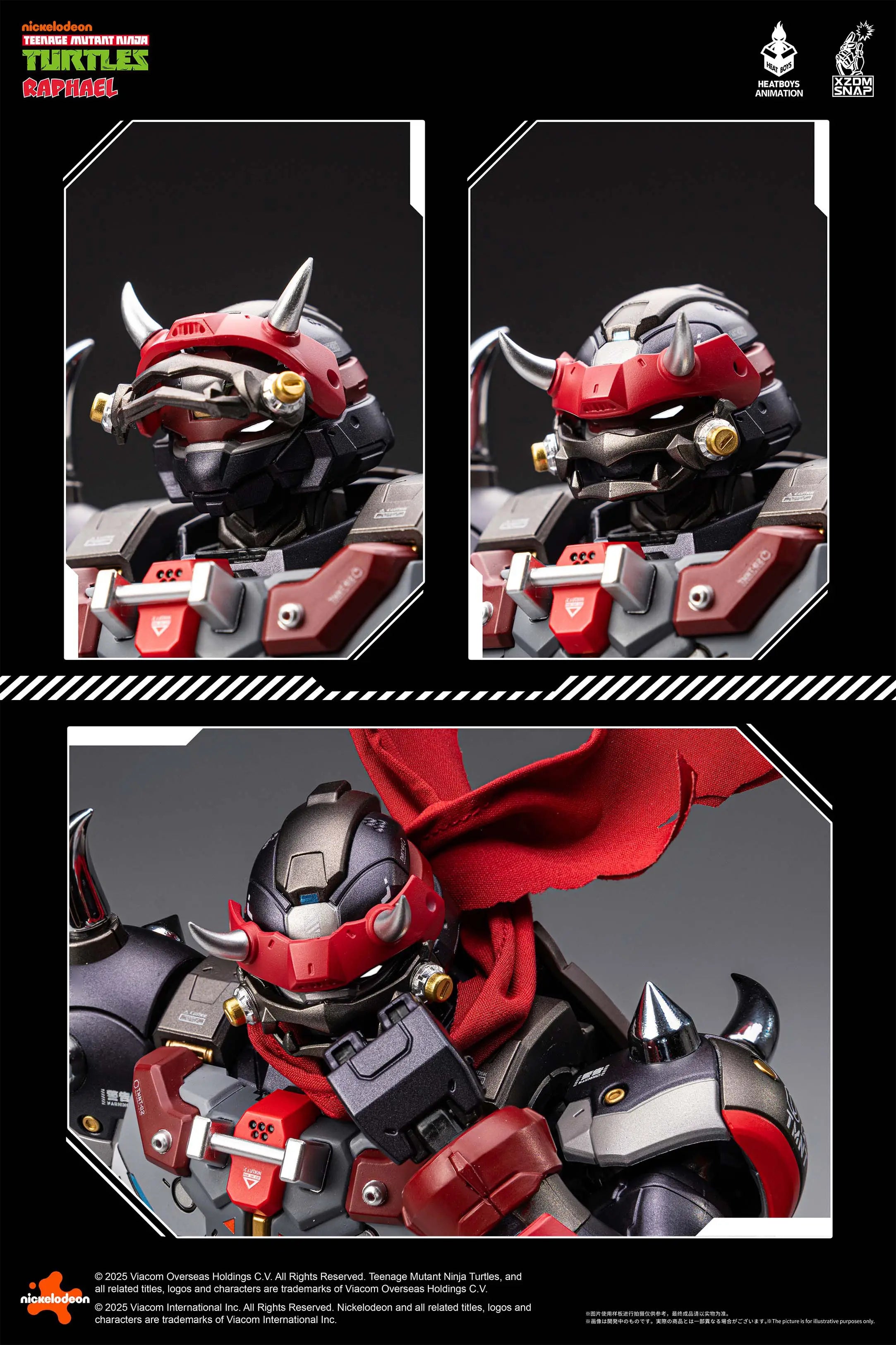 PRE-ORDER Heatboys - Teenage Mutant Ninja Turtles - Raphael: 40th Anniversary Ver.