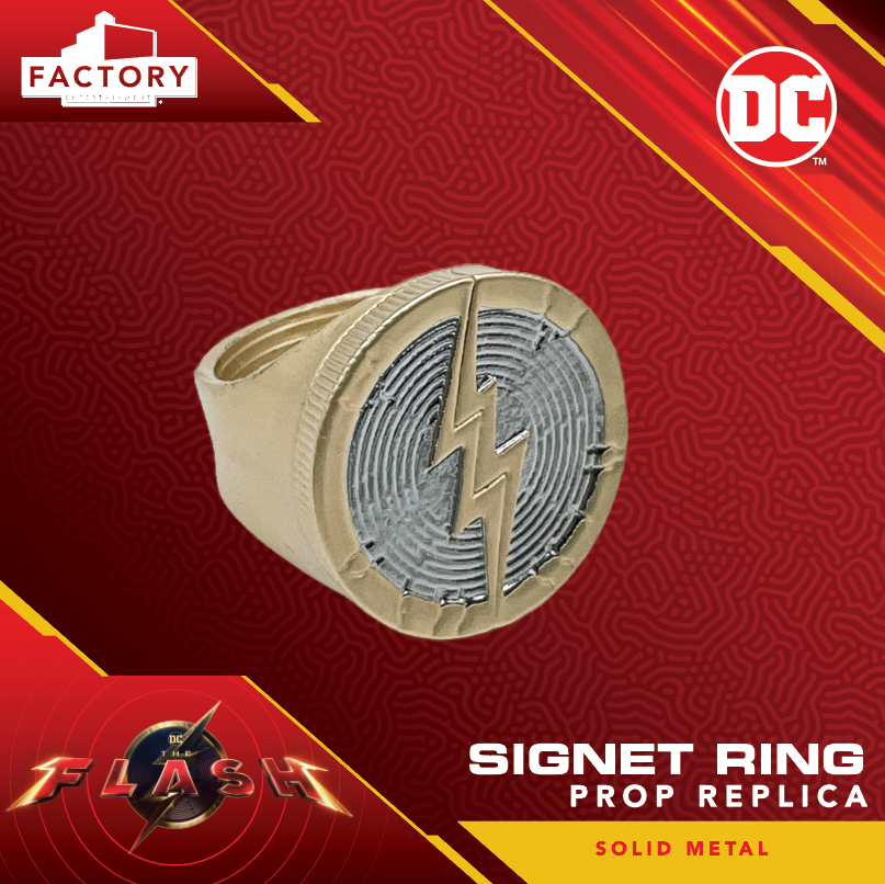 PRE-ORDER Prop Replica - The Flash - Signet Ring
