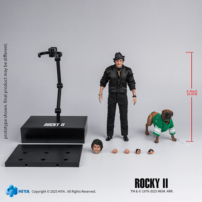 PRE-ORDER HIYA Toys - Exquisite Super - Rocky II - Rocky Iconic Everyday Street Attire