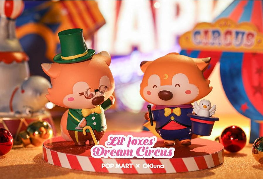 IN-STOCK POP MART x Goobi The Kid Fox - Lil' Foxes' Dream Circus