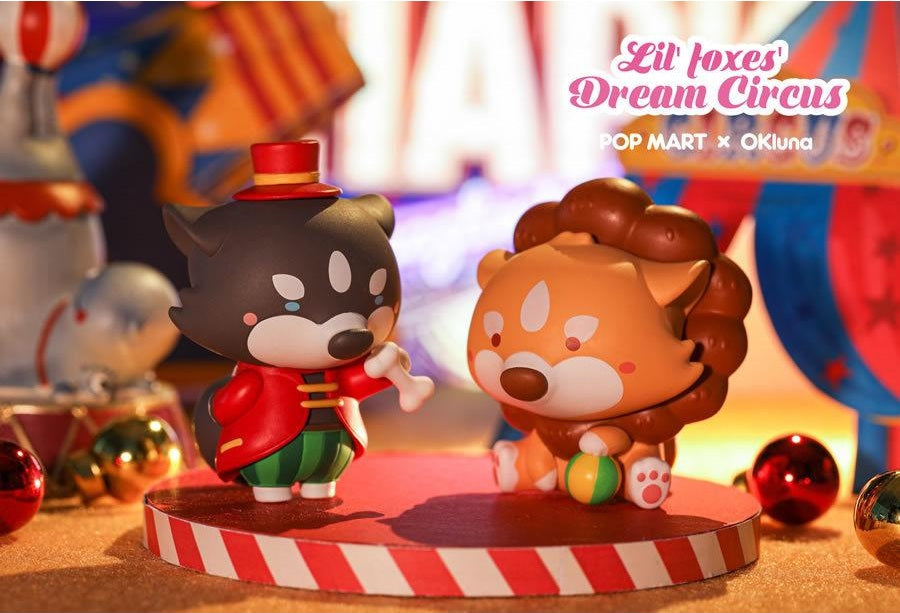 IN-STOCK POP MART x Goobi The Kid Fox - Lil' Foxes' Dream Circus