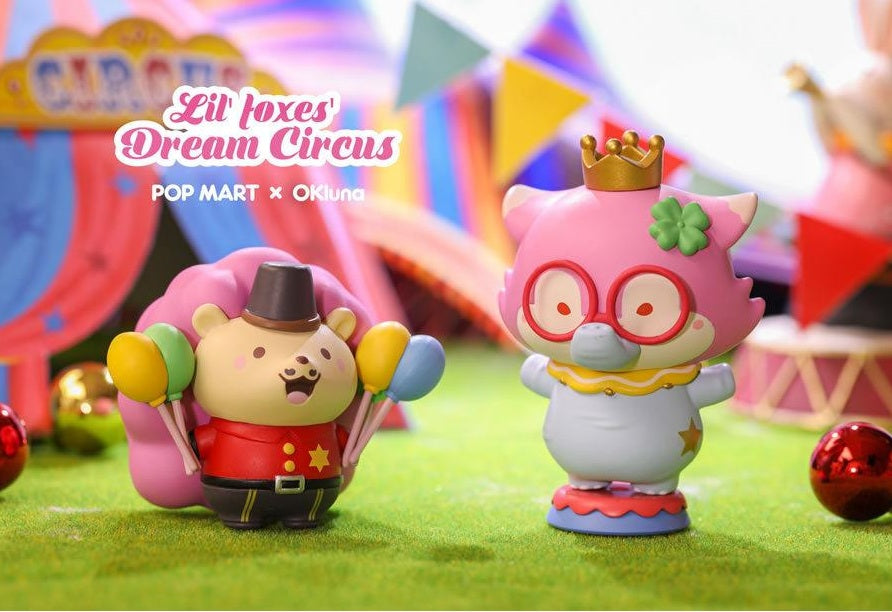 IN-STOCK POP MART x Goobi The Kid Fox - Lil' Foxes' Dream Circus