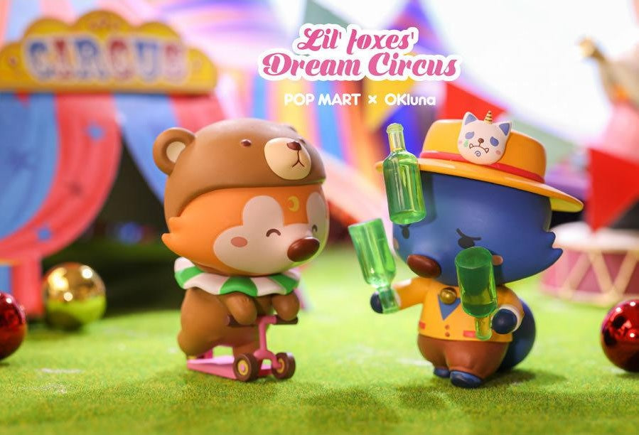 IN-STOCK POP MART x Goobi The Kid Fox - Lil' Foxes' Dream Circus