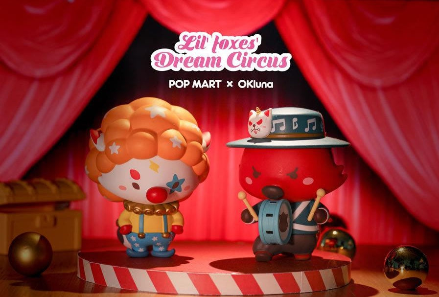 IN-STOCK POP MART x Goobi The Kid Fox - Lil' Foxes' Dream Circus
