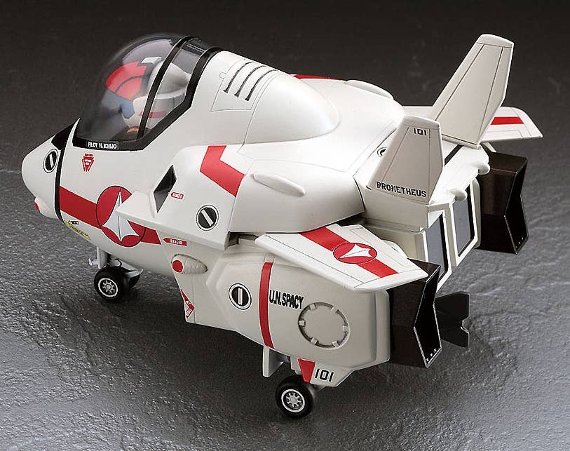 SPECIAL ORDER Hasegawa - Super Dimension Fortress Macross - VF-1J Valkyrie: Egg Plane and Lynn Minmay: China Dress 1/24 [JP]