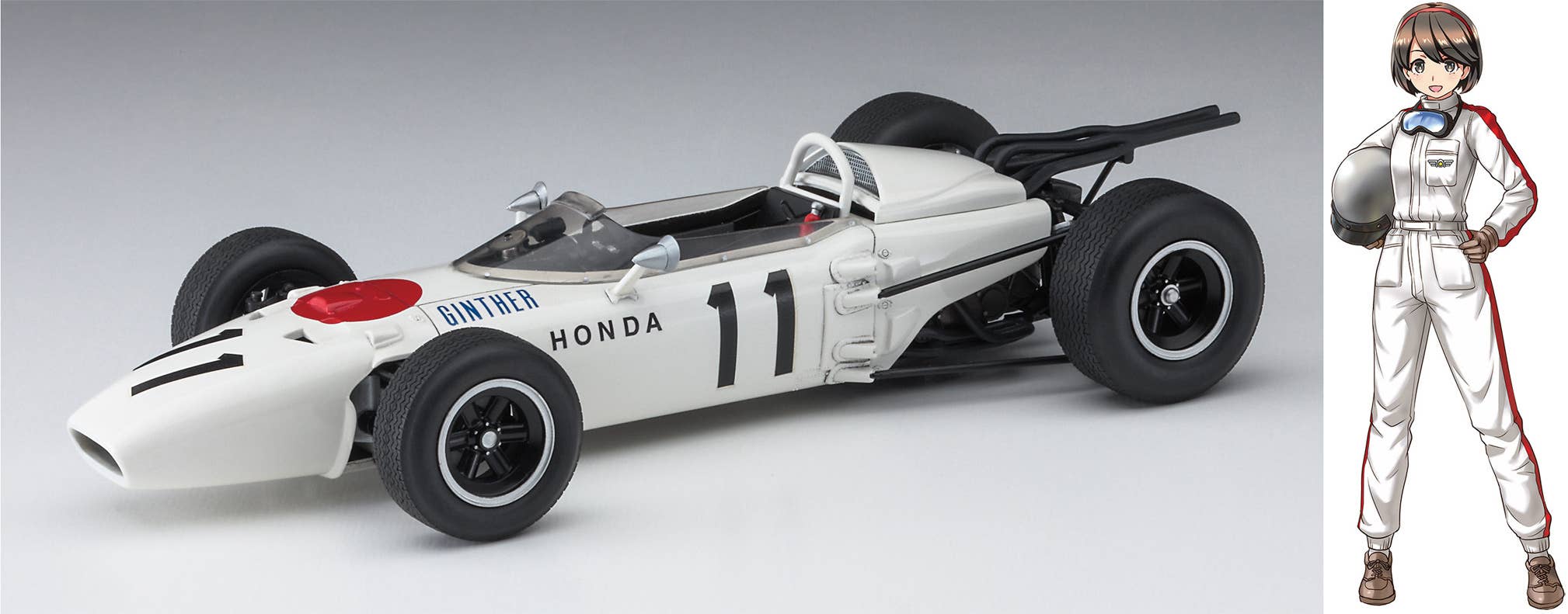 SPECIAL ORDER Hasegawa - Honda F1 RA272 and Rei Hazumi 1/24 [JP]