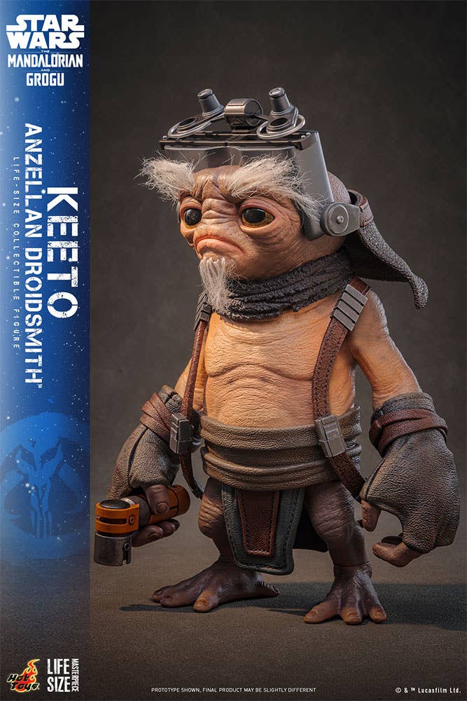 SPECIAL ORDER Hot Toys - Life-size Masterpiece - Star Wars: The Mandalorian - Keeto The Anzellan Droidsmith 1/1 [JP]