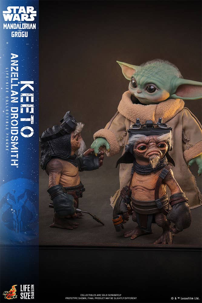 SPECIAL ORDER Hot Toys - Life-size Masterpiece - Star Wars: The Mandalorian - Keeto The Anzellan Droidsmith 1/1 [JP]