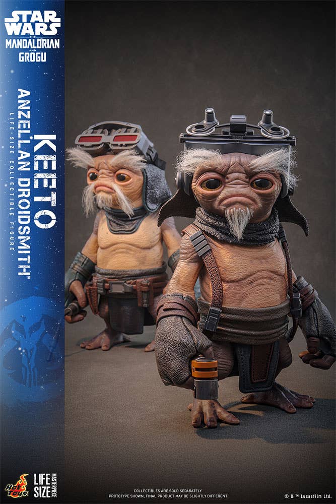 SPECIAL ORDER Hot Toys - Life-size Masterpiece - Star Wars: The Mandalorian - Keeto The Anzellan Droidsmith 1/1 [JP]