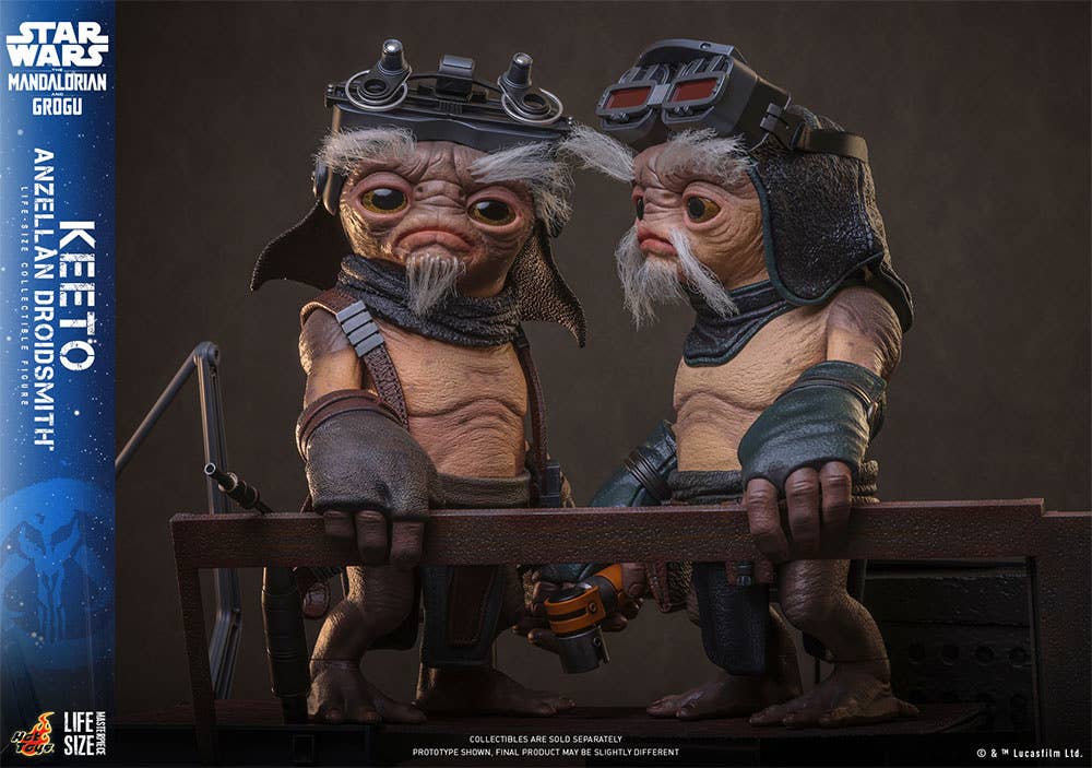 SPECIAL ORDER Hot Toys - Life-size Masterpiece - Star Wars: The Mandalorian - Keeto The Anzellan Droidsmith 1/1 [JP]