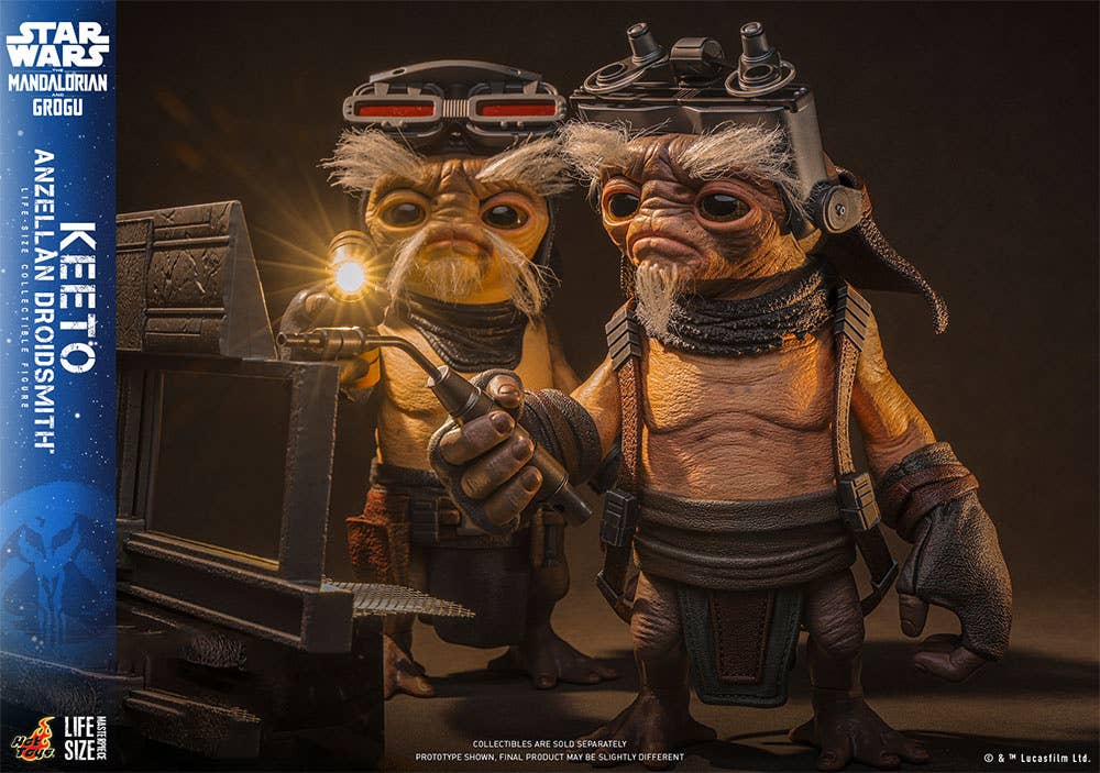 SPECIAL ORDER Hot Toys - Life-size Masterpiece - Star Wars: The Mandalorian - Keeto The Anzellan Droidsmith 1/1 [JP]