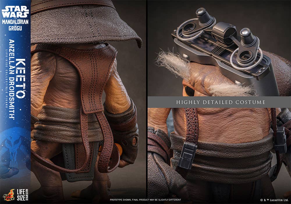 SPECIAL ORDER Hot Toys - Life-size Masterpiece - Star Wars: The Mandalorian - Keeto The Anzellan Droidsmith 1/1 [JP]