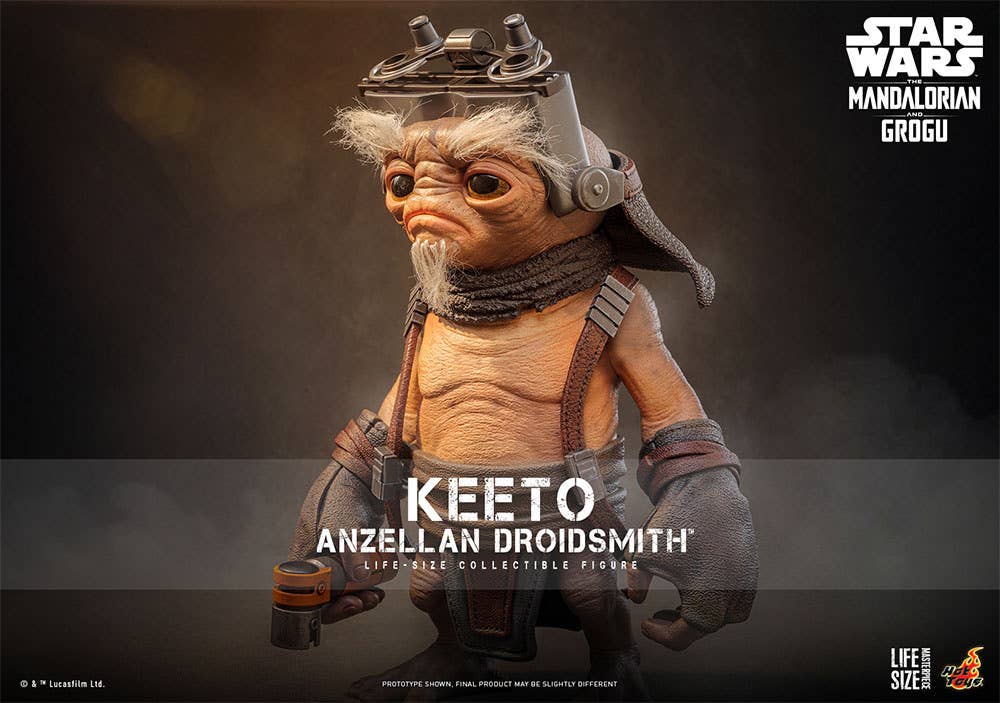 SPECIAL ORDER Hot Toys - Life-size Masterpiece - Star Wars: The Mandalorian - Keeto The Anzellan Droidsmith 1/1 [JP]