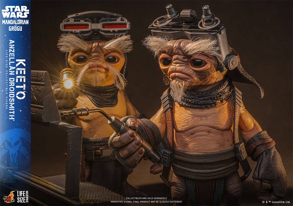 SPECIAL ORDER Hot Toys - Life-size Masterpiece - Star Wars: The Mandalorian - Keeto The Anzellan Droidsmith 1/1 [JP]