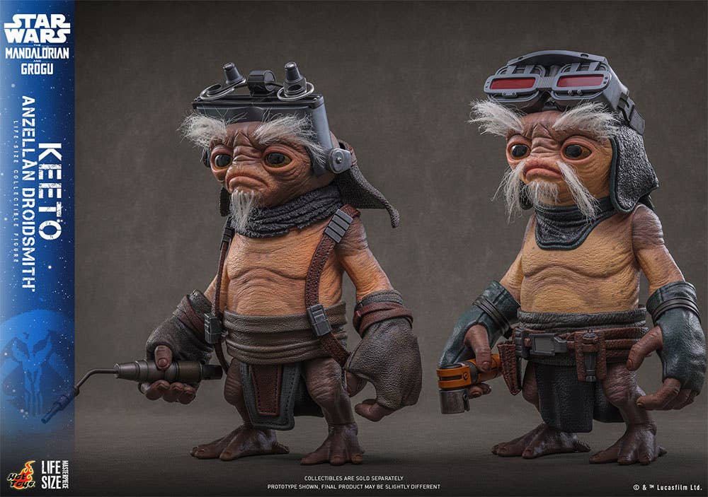 SPECIAL ORDER Hot Toys - Life-size Masterpiece - Star Wars: The Mandalorian - Keeto The Anzellan Droidsmith 1/1 [JP]
