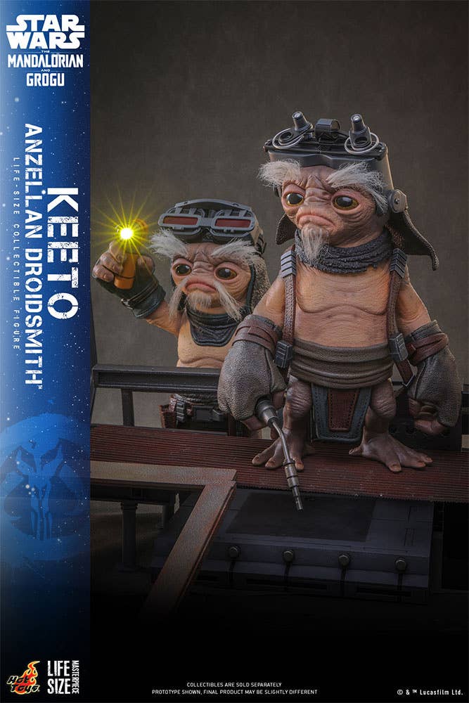 SPECIAL ORDER Hot Toys - Life-size Masterpiece - Star Wars: The Mandalorian - Keeto The Anzellan Droidsmith 1/1 [JP]