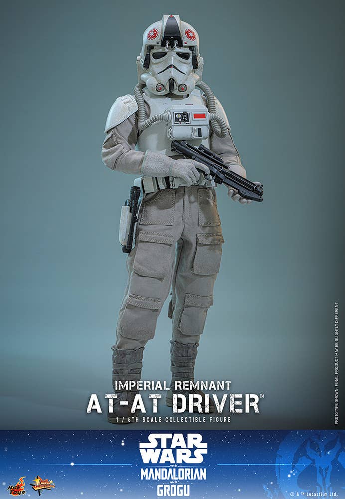 SPECIAL ORDER Hot Toys - Movie Masterpiece - Star Wars: The Mandalorian and Grogu - Imperial Remnant AT-AT Driver 1/6 [JP]