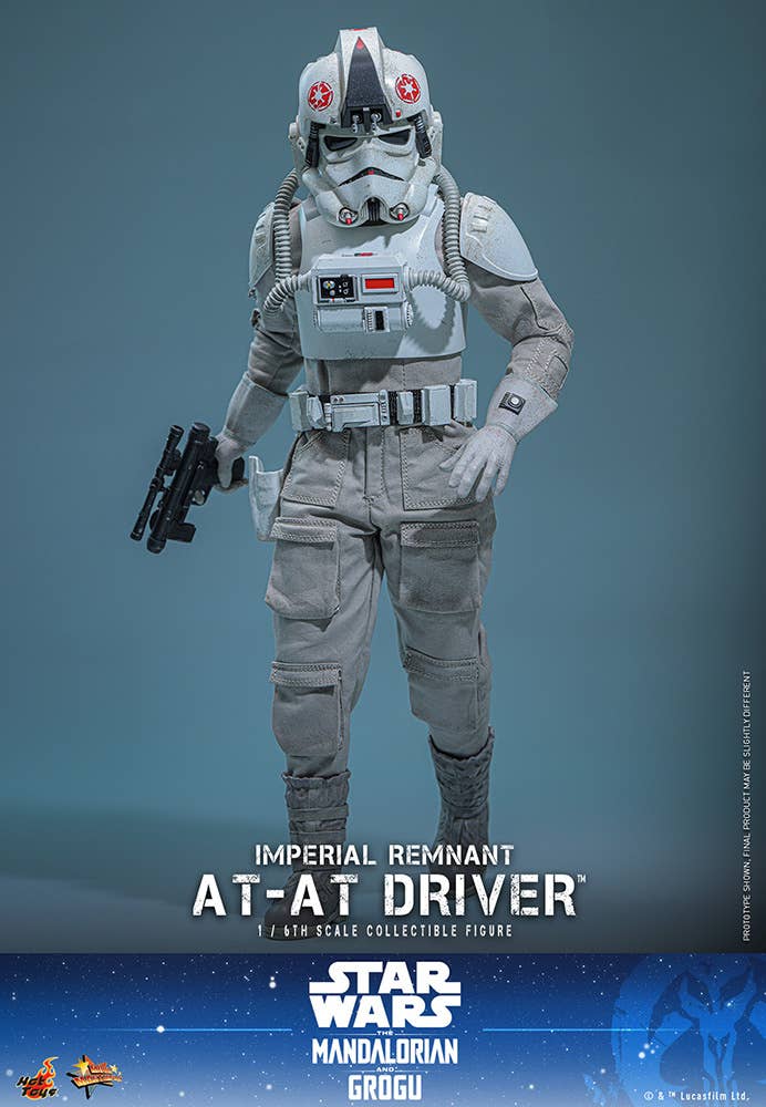 SPECIAL ORDER Hot Toys - Movie Masterpiece - Star Wars: The Mandalorian and Grogu - Imperial Remnant AT-AT Driver 1/6 [JP]