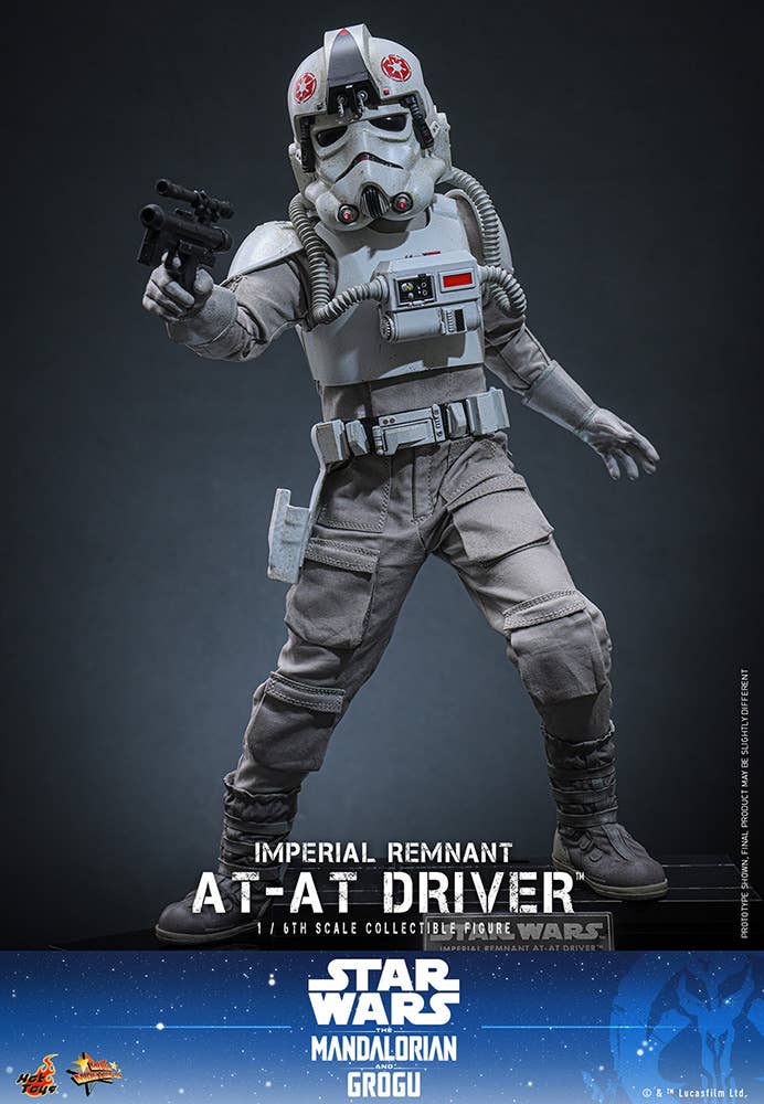 SPECIAL ORDER Hot Toys - Movie Masterpiece - Star Wars: The Mandalorian and Grogu - Imperial Remnant AT-AT Driver 1/6 [JP]