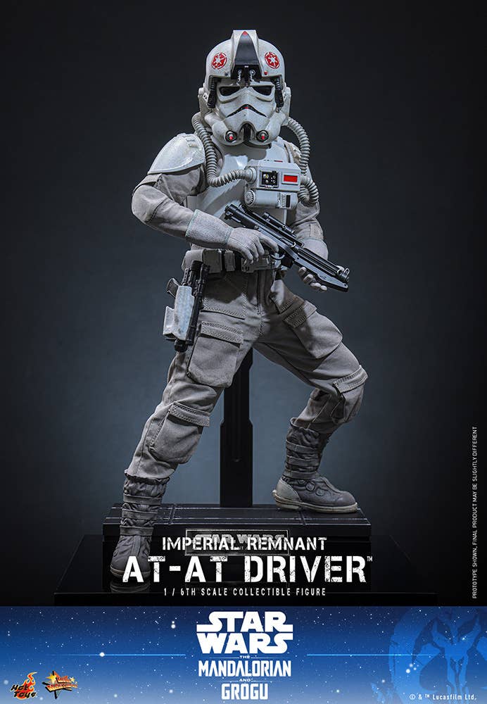 SPECIAL ORDER Hot Toys - Movie Masterpiece - Star Wars: The Mandalorian and Grogu - Imperial Remnant AT-AT Driver 1/6 [JP]