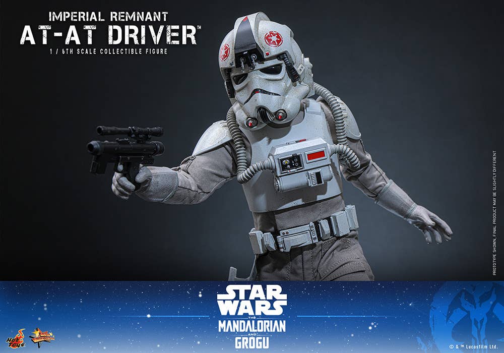 SPECIAL ORDER Hot Toys - Movie Masterpiece - Star Wars: The Mandalorian and Grogu - Imperial Remnant AT-AT Driver 1/6 [JP]