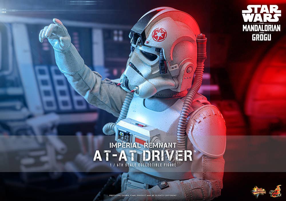 SPECIAL ORDER Hot Toys - Movie Masterpiece - Star Wars: The Mandalorian and Grogu - Imperial Remnant AT-AT Driver 1/6 [JP]