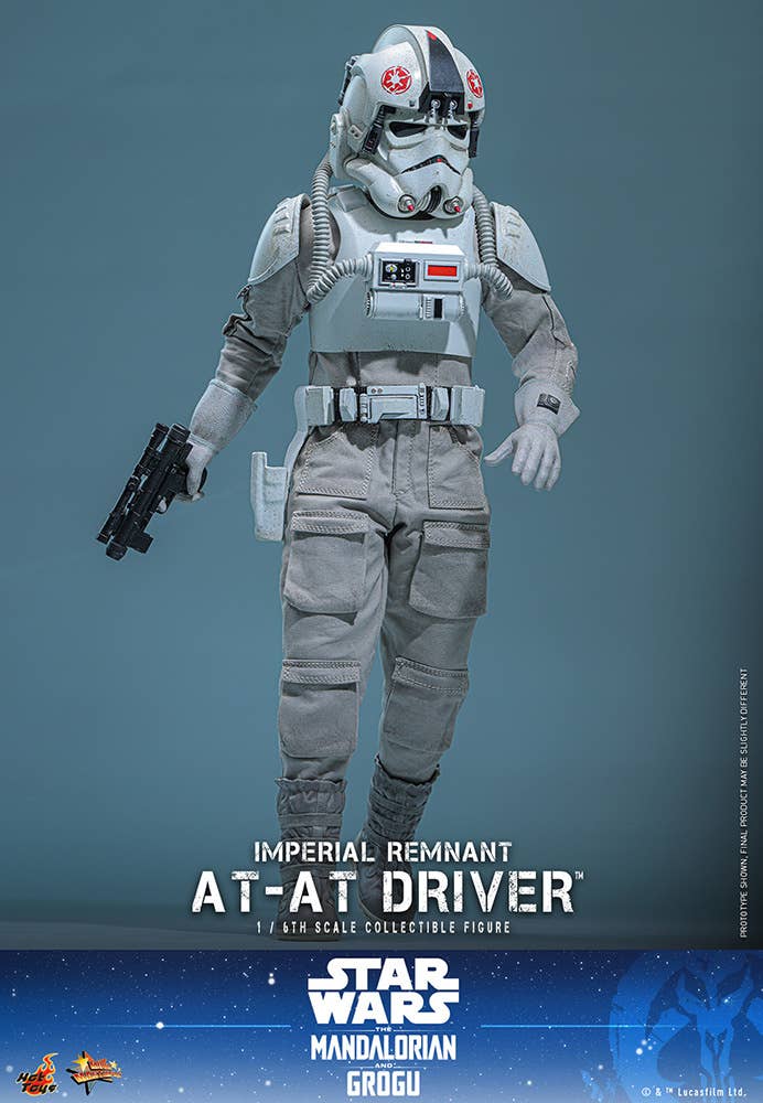 SPECIAL ORDER Hot Toys - Movie Masterpiece - Star Wars: The Mandalorian and Grogu - Imperial Remnant AT-AT Driver 1/6 [JP]