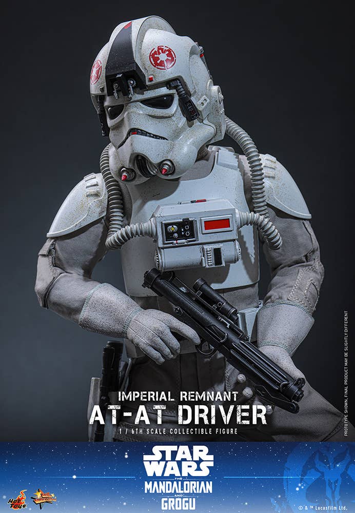 SPECIAL ORDER Hot Toys - Movie Masterpiece - Star Wars: The Mandalorian and Grogu - Imperial Remnant AT-AT Driver 1/6 [JP]