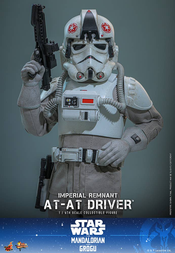 SPECIAL ORDER Hot Toys - Movie Masterpiece - Star Wars: The Mandalorian and Grogu - Imperial Remnant AT-AT Driver 1/6 [JP]
