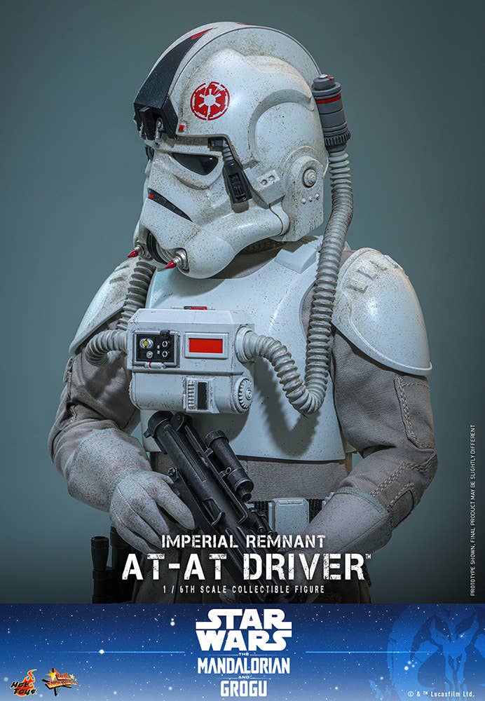 SPECIAL ORDER Hot Toys - Movie Masterpiece - Star Wars: The Mandalorian and Grogu - Imperial Remnant AT-AT Driver 1/6 [JP]