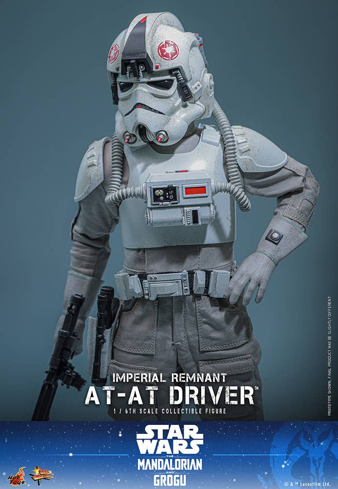 SPECIAL ORDER Hot Toys - Movie Masterpiece - Star Wars: The Mandalorian and Grogu - Imperial Remnant AT-AT Driver 1/6 [JP]