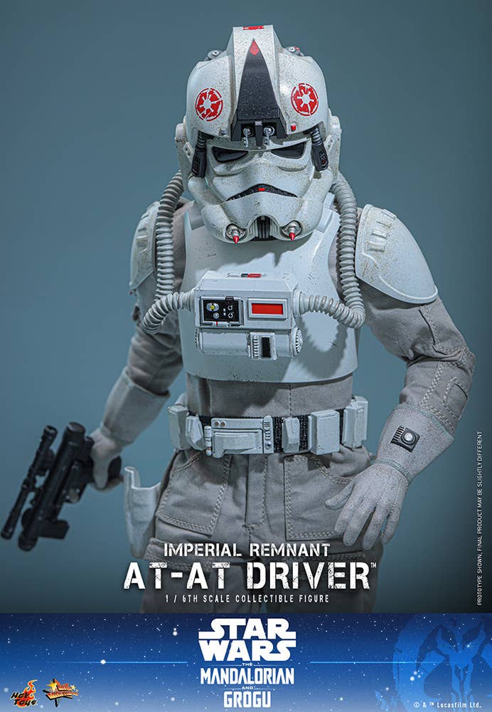 SPECIAL ORDER Hot Toys - Movie Masterpiece - Star Wars: The Mandalorian and Grogu - Imperial Remnant AT-AT Driver 1/6 [JP]
