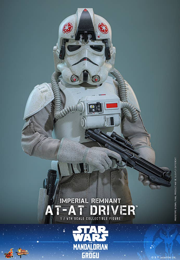 SPECIAL ORDER Hot Toys - Movie Masterpiece - Star Wars: The Mandalorian and Grogu - Imperial Remnant AT-AT Driver 1/6 [JP]