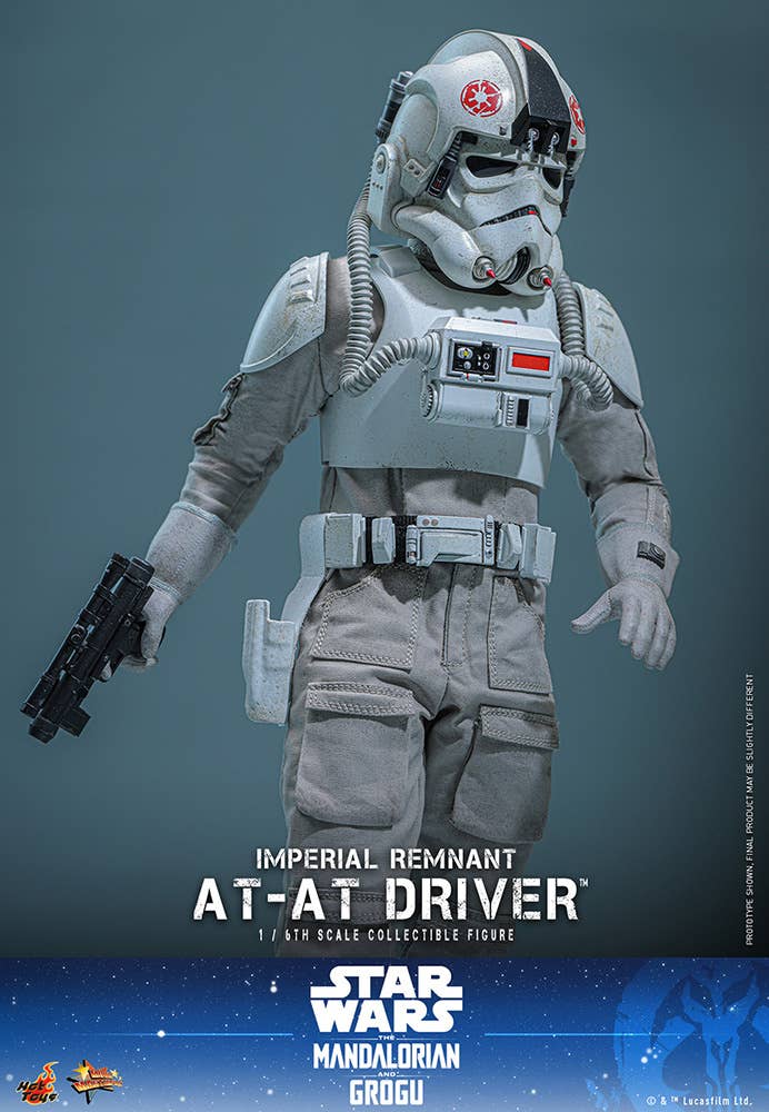 SPECIAL ORDER Hot Toys - Movie Masterpiece - Star Wars: The Mandalorian and Grogu - Imperial Remnant AT-AT Driver 1/6 [JP]