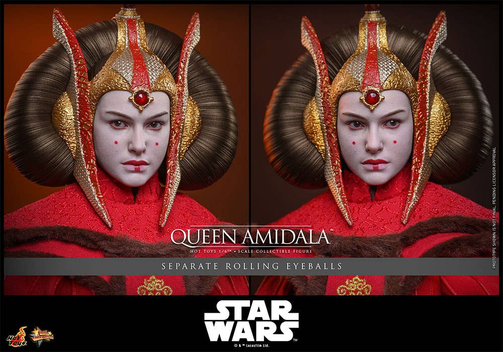 SPECIAL ORDER Hot Toys - Movie Masterpiece - Star Wars: Episode I - The Phantom Menace - Queen Amidala 1/6 [JP]