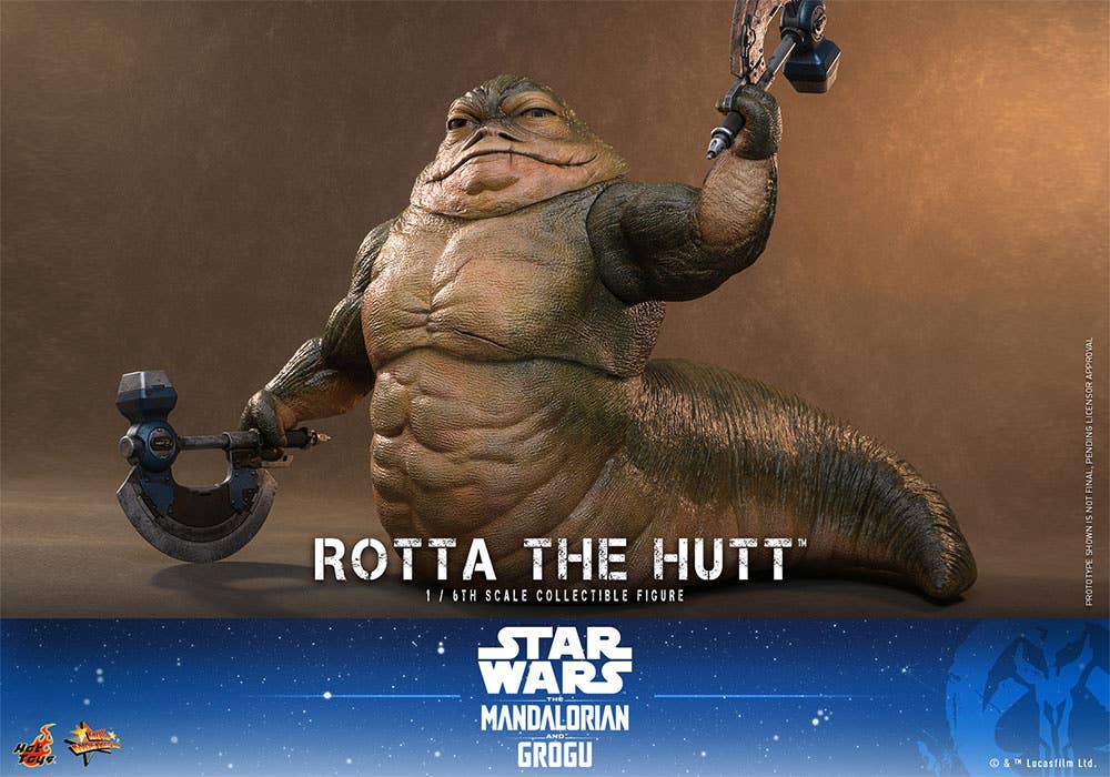 SPECIAL ORDER Hot Toys - Movie Masterpiece - Star Wars: The Mandalorian - Rotta The Hutt 1/6 [JP]