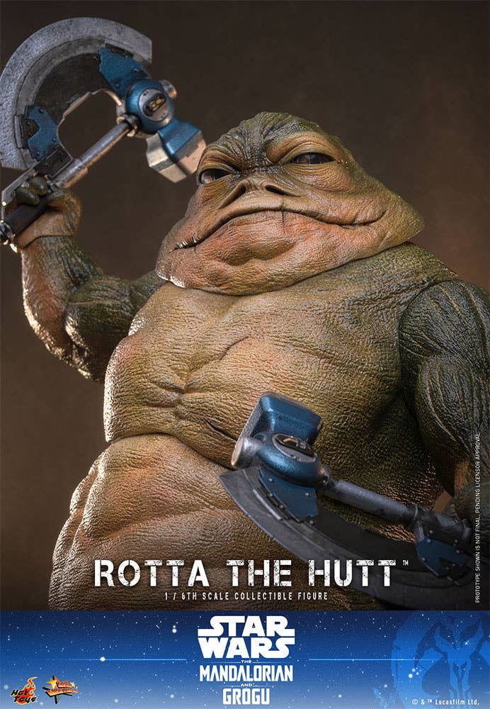 SPECIAL ORDER Hot Toys - Movie Masterpiece - Star Wars: The Mandalorian - Rotta The Hutt 1/6 [JP]