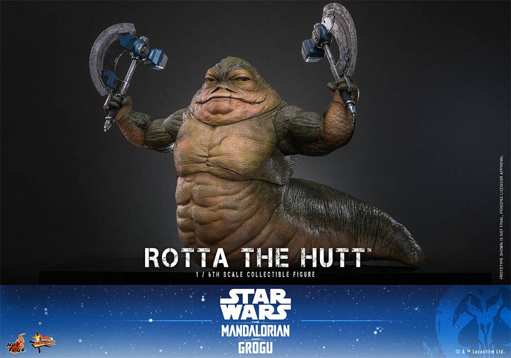 SPECIAL ORDER Hot Toys - Movie Masterpiece - Star Wars: The Mandalorian - Rotta The Hutt 1/6 [JP]