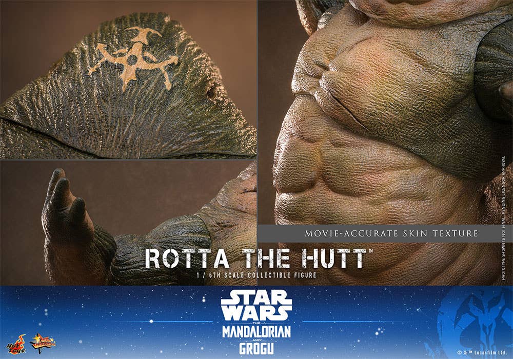 SPECIAL ORDER Hot Toys - Movie Masterpiece - Star Wars: The Mandalorian - Rotta The Hutt 1/6 [JP]