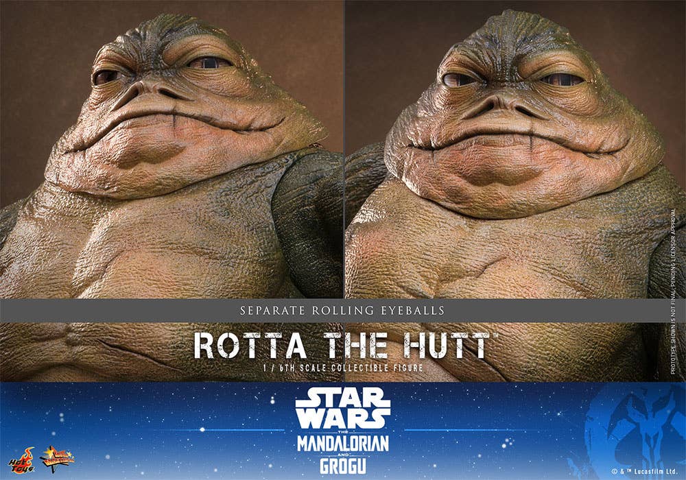 SPECIAL ORDER Hot Toys - Movie Masterpiece - Star Wars: The Mandalorian - Rotta The Hutt 1/6 [JP]