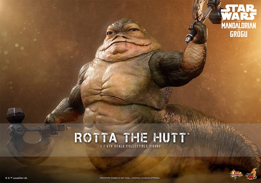 SPECIAL ORDER Hot Toys - Movie Masterpiece - Star Wars: The Mandalorian - Rotta The Hutt 1/6 [JP]