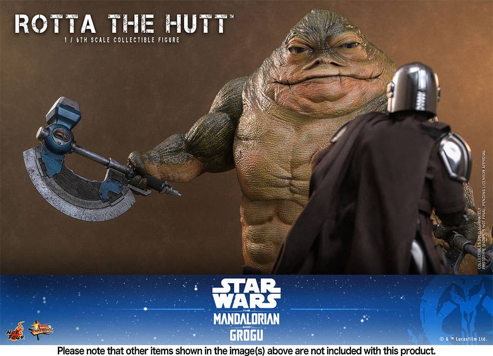 SPECIAL ORDER Hot Toys - Movie Masterpiece - Star Wars: The Mandalorian - Rotta The Hutt 1/6 [JP]
